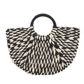 Rattan Straw Tote Bag
