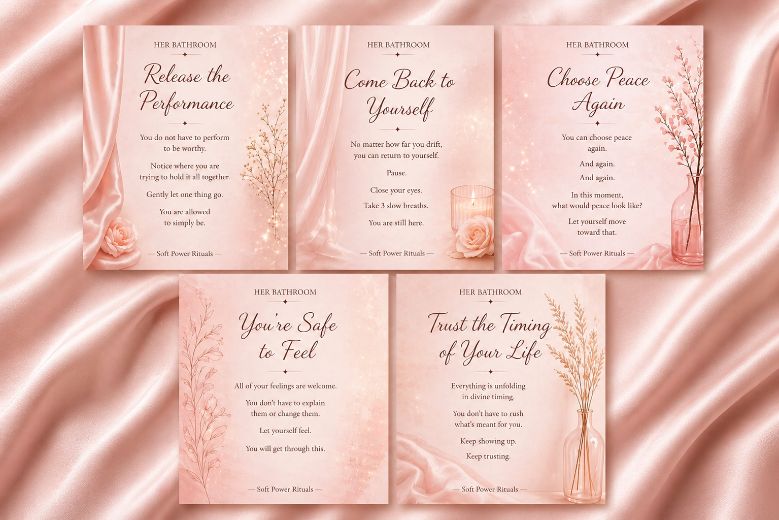 Soft Power Ritual Card Bundle — Vol. 1 + Vol. 2